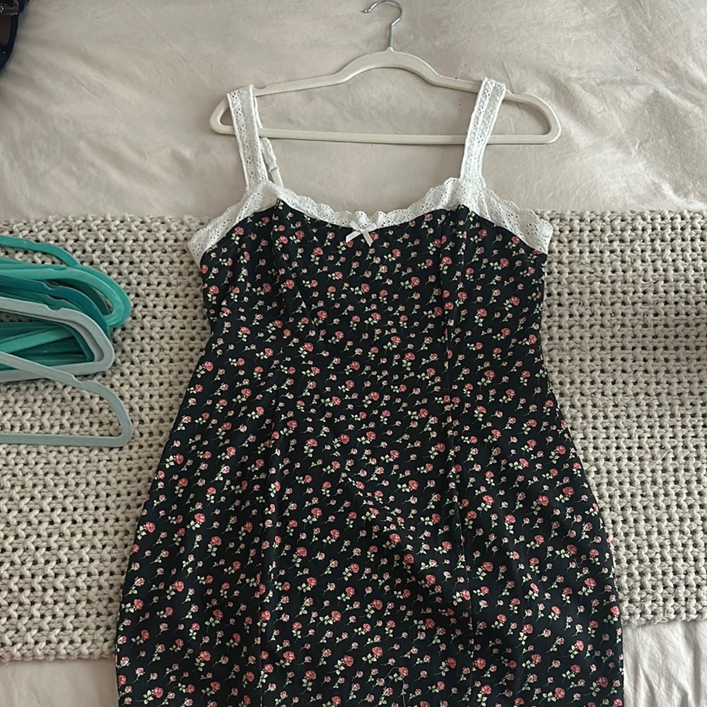 For Love and Lemons Camille Denim Dress